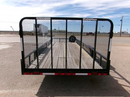 Used 2023 Load Trail 83x22 Tandem Utility w/ 4' gate 7k
