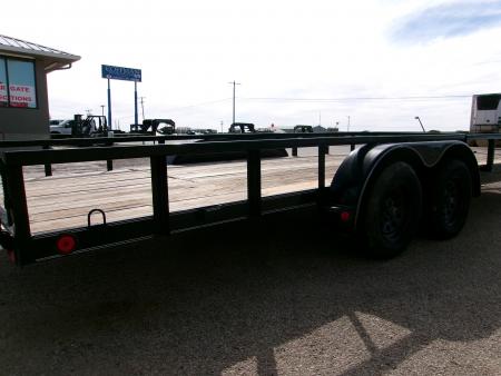 Used 2023 Load Trail 83x22 Tandem Utility w/ 4' gate 7k