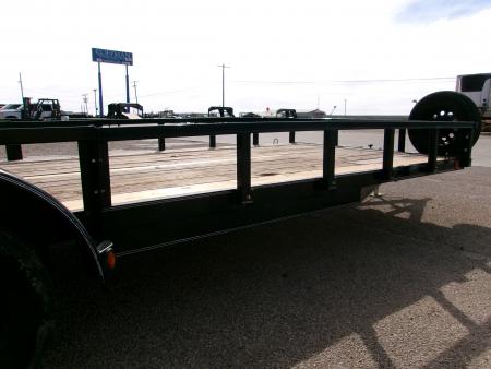 Used 2023 Load Trail 83x22 Tandem Utility w/ 4' gate 7k