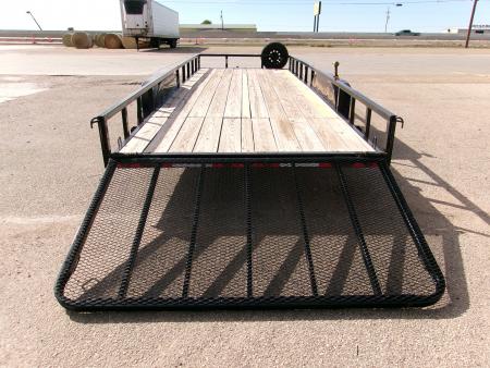 Used 2023 Load Trail 83x22 Tandem Utility w/ 4' gate 7k
