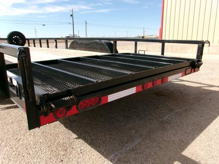 Used 2023 Load Trail 83x22 Tandem Utility w/ 4' gate 7k