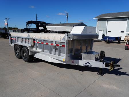 New 2026 Nordtek DT 82"X16FT Dump Trailer