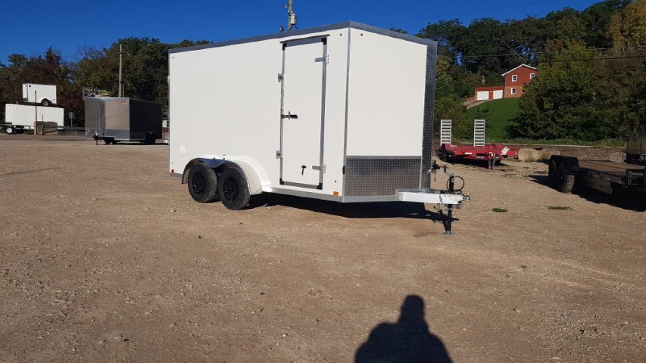 New 2027 Discovery Trailers 7x14 Endeavor Aluminum Cargo / Enclosed Trailer