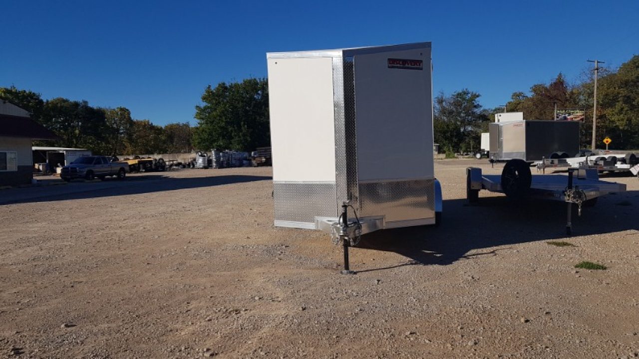New 2027 Discovery Trailers 7x14 Endeavor Aluminum Cargo / Enclosed Trailer