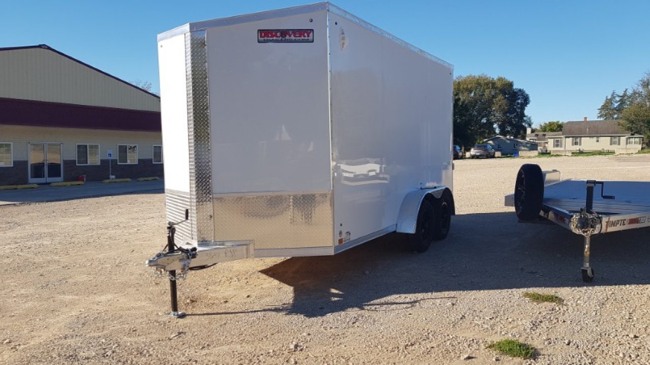 New 2027 Discovery Trailers 7x14 Endeavor Aluminum Cargo / Enclosed Trailer