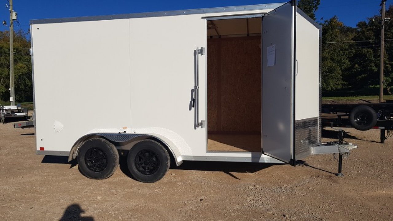 New 2027 Discovery Trailers 7x14 Endeavor Aluminum Cargo / Enclosed Trailer