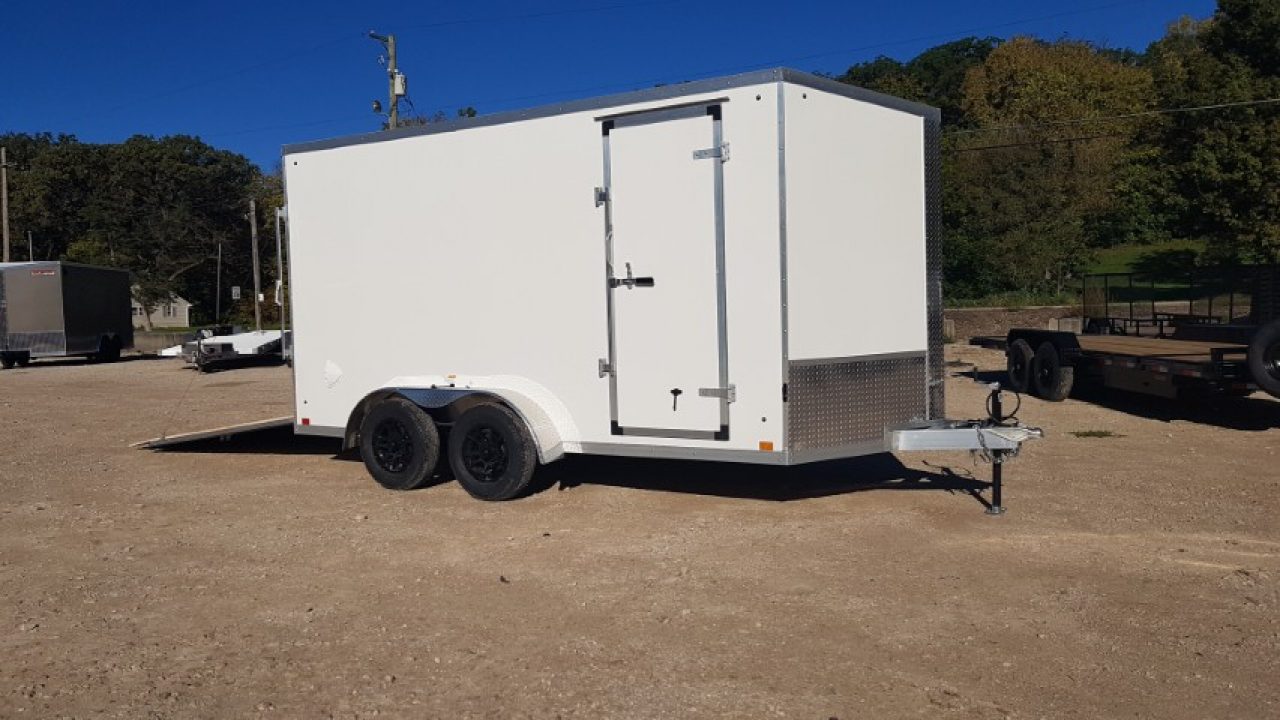 New 2027 Discovery Trailers 7x14 Endeavor Aluminum Cargo / Enclosed Trailer
