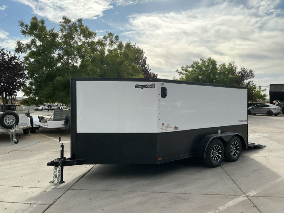 New 2027 Cargo King DE712TA2 7FT X 12FT 7K GVW Cargo / Enclosed Trailer