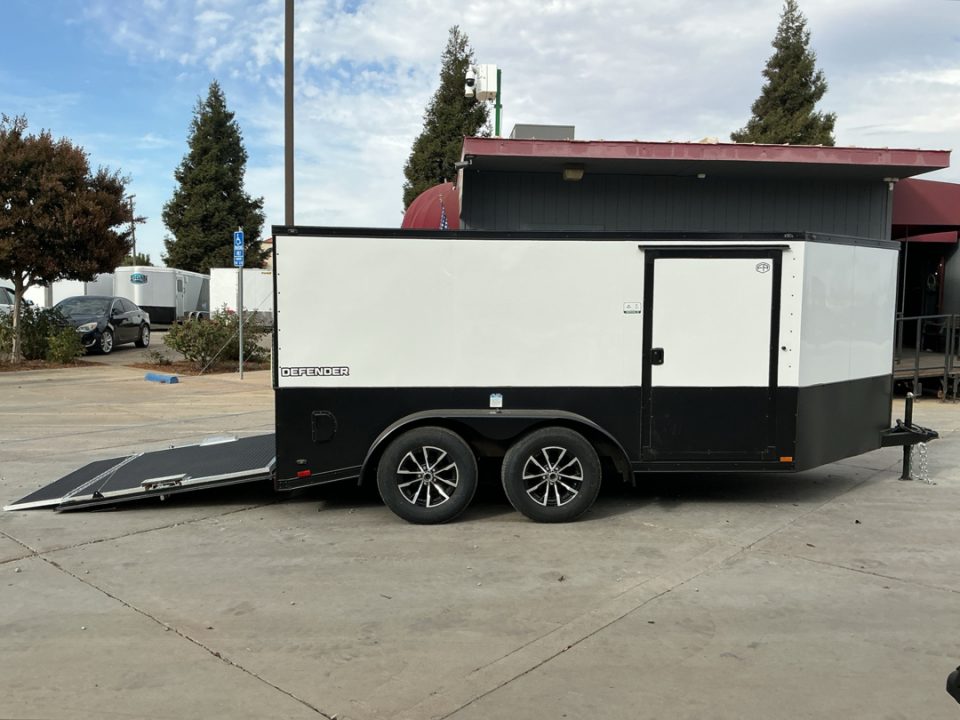 New 2027 Cargo King DE712TA2 7FT X 12FT 7K GVW Cargo / Enclosed Trailer