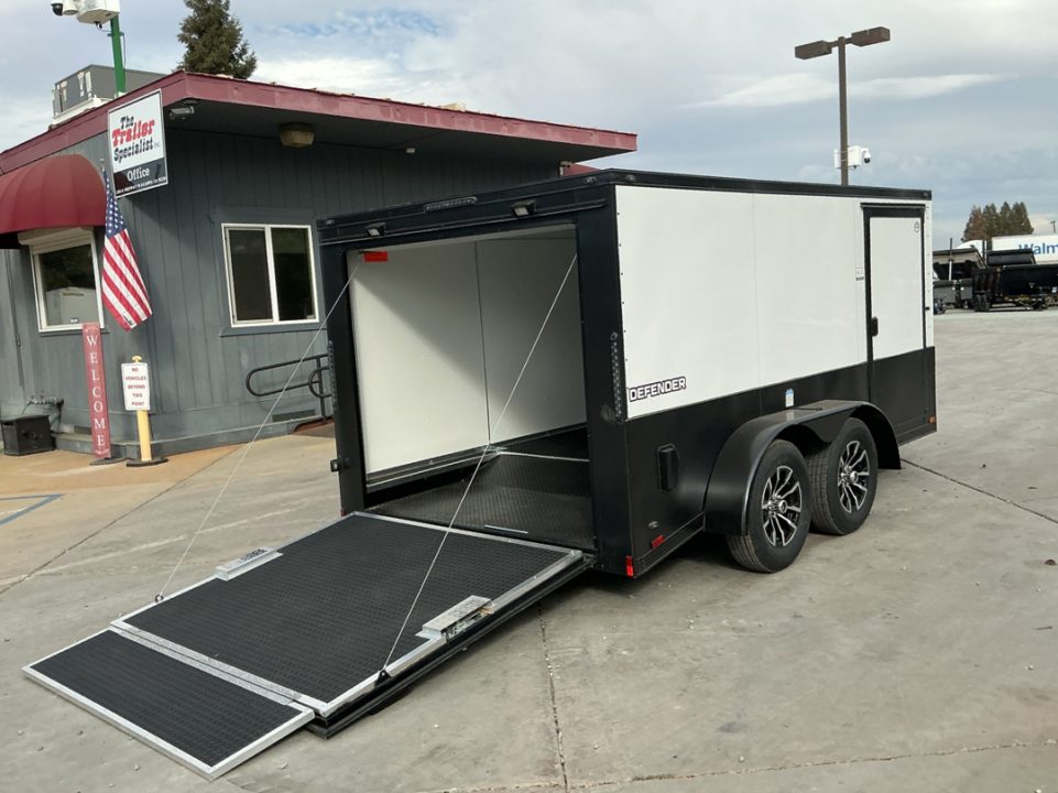 New 2027 Cargo King DE712TA2 7FT X 12FT 7K GVW Cargo / Enclosed Trailer