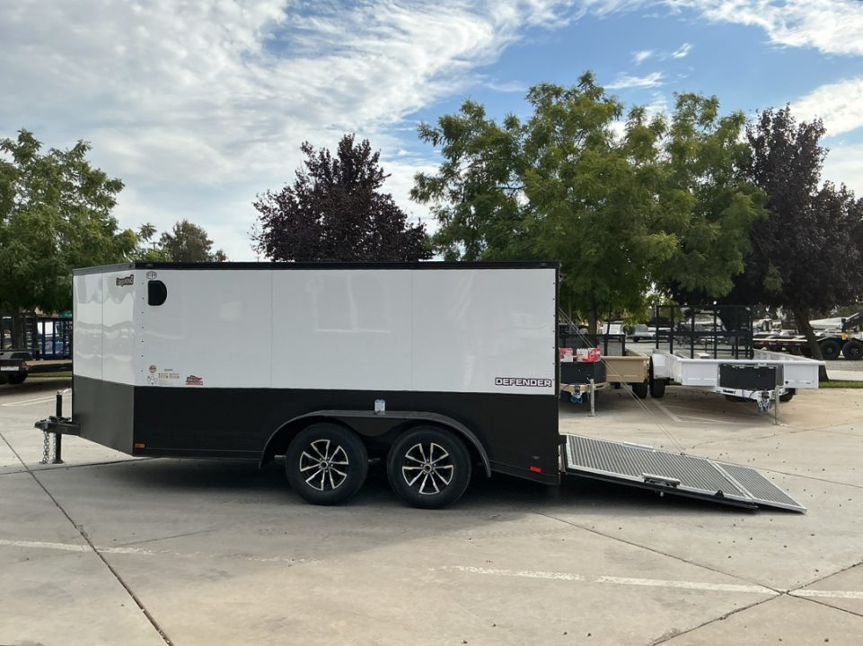 New 2027 Cargo King DE712TA2 7FT X 12FT 7K GVW Cargo / Enclosed Trailer
