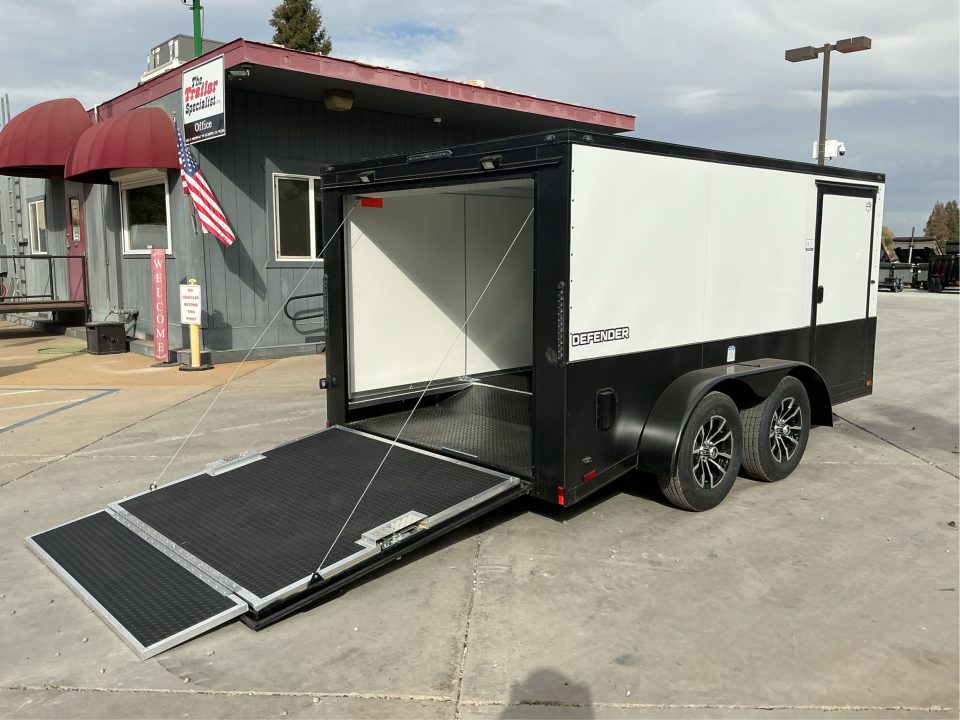 New 2027 Cargo King DE712TA2 7FT X 12FT 7K GVW Cargo / Enclosed Trailer