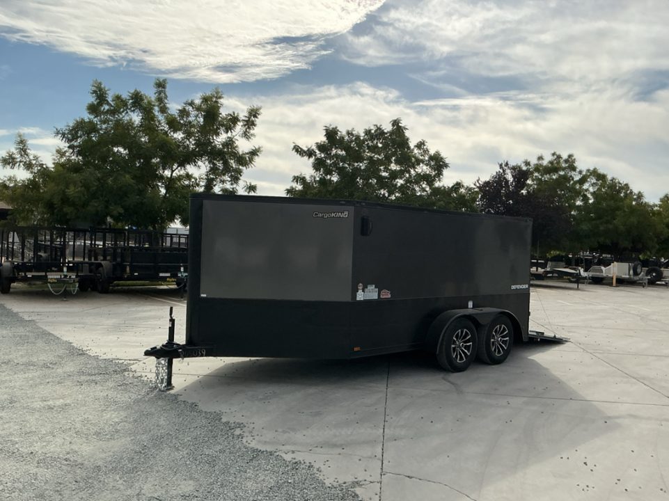 New 2027 Cargo King DE712TA2 7FT X 12FT 7K GVW Cargo / Enclosed Trailer