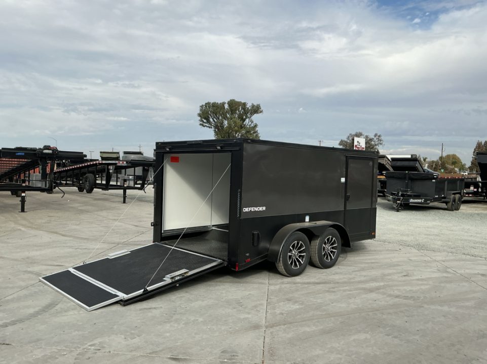 New 2027 Cargo King DE712TA2 7FT X 12FT 7K GVW Cargo / Enclosed Trailer