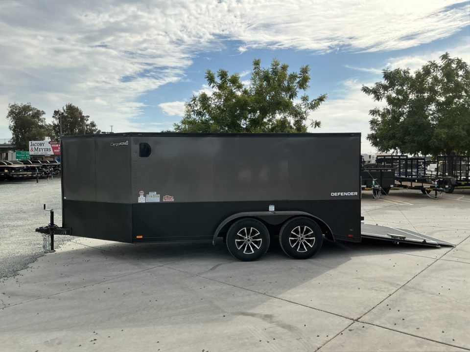 New 2027 Cargo King DE712TA2 7FT X 12FT 7K GVW Cargo / Enclosed Trailer
