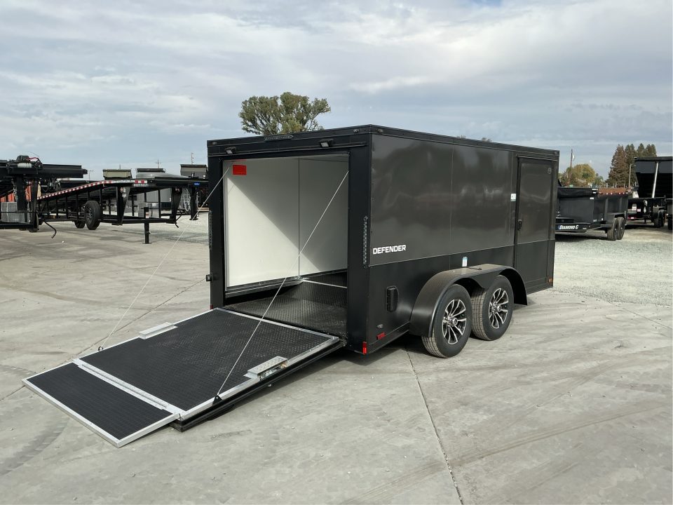 New 2027 Cargo King DE712TA2 7FT X 12FT 7K GVW Cargo / Enclosed Trailer