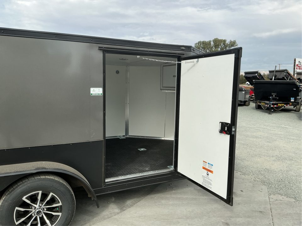 New 2027 Cargo King DE712TA2 7FT X 12FT 7K GVW Cargo / Enclosed Trailer