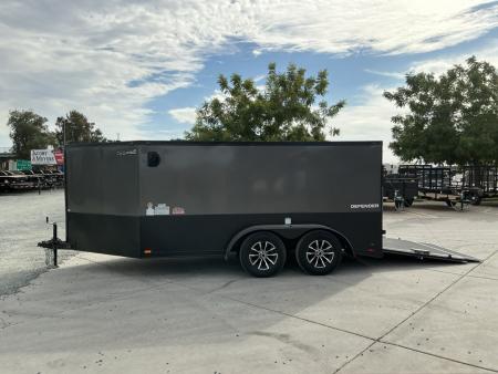 New 2027 Cargo King DE712TA2 7FT X 12FT 7K GVW Cargo / Enclosed Trailer