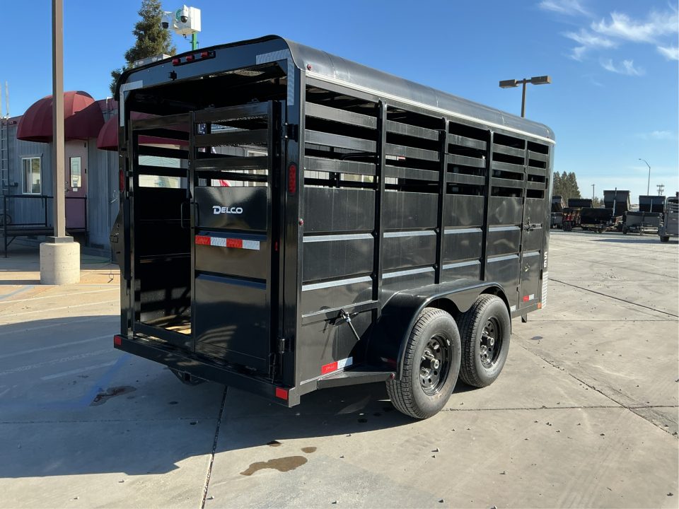 New 2027 Delco Trailers S616 6FT X 16FT 12K GVW Stock / Stock Combo Trailer