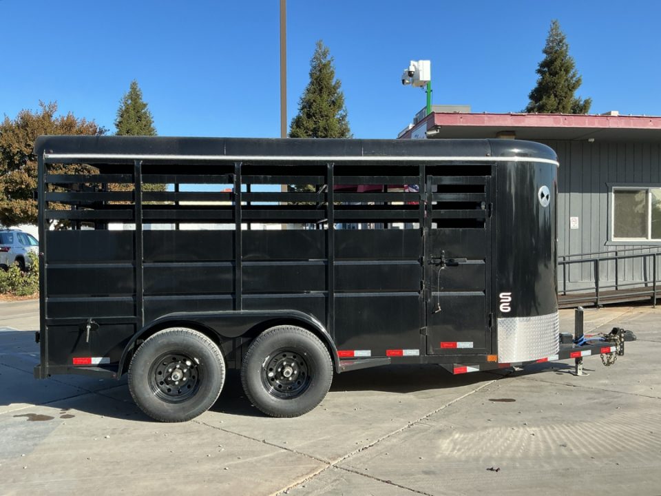 New 2027 Delco Trailers S616 6FT X 16FT 12K GVW Stock / Stock Combo Trailer