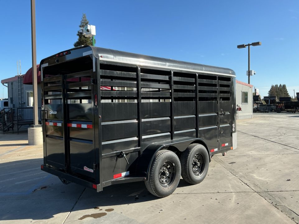 New 2027 Delco Trailers S616 6FT X 16FT 12K GVW Stock / Stock Combo Trailer