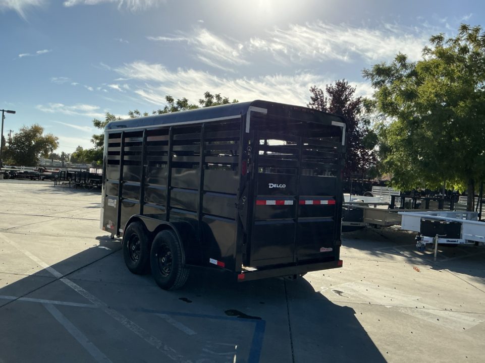 New 2027 Delco Trailers S616 6FT X 16FT 12K GVW Stock / Stock Combo Trailer