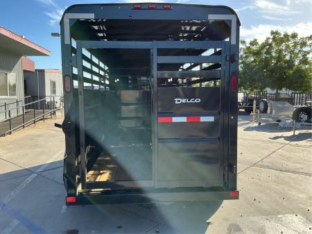 New 2027 Delco Trailers S616 6FT X 16FT 12K GVW Stock / Stock Combo Trailer