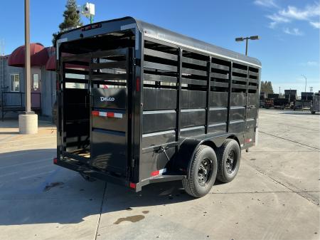 New 2027 Delco Trailers S616 6FT X 16FT 12K GVW Stock / Stock Combo Trailer
