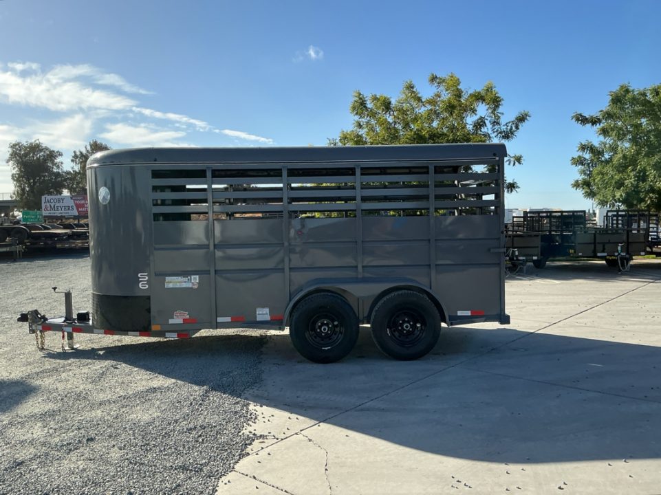 New 2027 Delco Trailers S616 6FT X 16FT 12K GVW Stock / Stock Combo Trailer