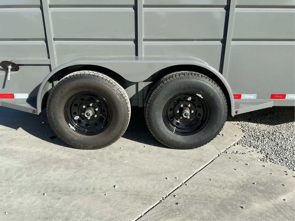 New 2027 Delco Trailers S616 6FT X 16FT 12K GVW Stock / Stock Combo Trailer