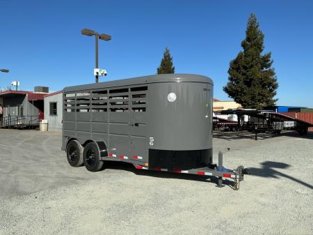 New 2027 Delco Trailers S616 6FT X 16FT 12K GVW Stock / Stock Combo Trailer