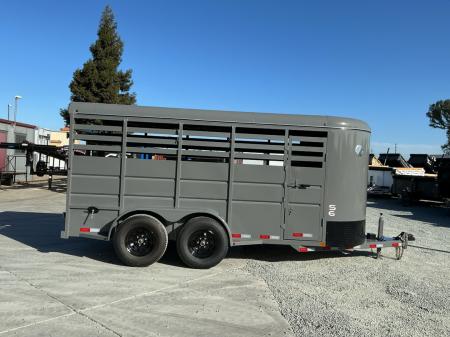 New 2027 Delco Trailers S616 6FT X 16FT 12K GVW Stock / Stock Combo Trailer