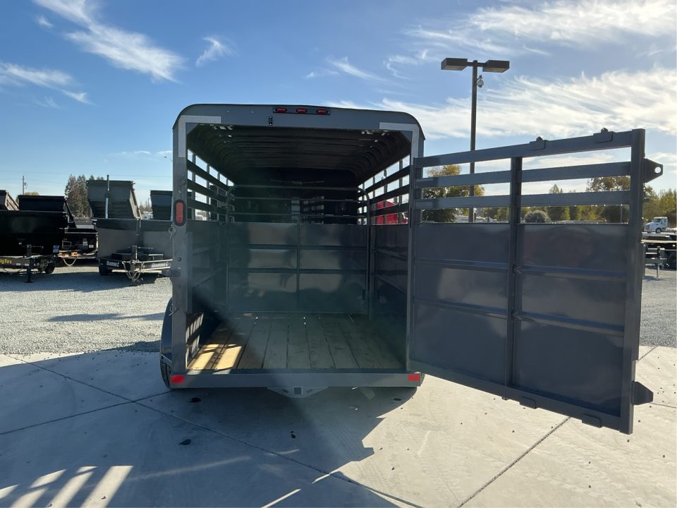 New 2027 Delco Trailers S816 6.8FT X 16FT 12K GVW Stock / Stock Combo Trailer