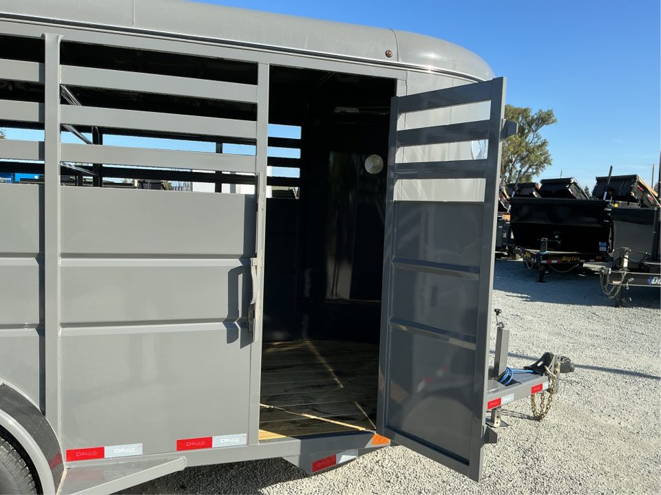 New 2027 Delco Trailers S816 6.8FT X 16FT 12K GVW Stock / Stock Combo Trailer