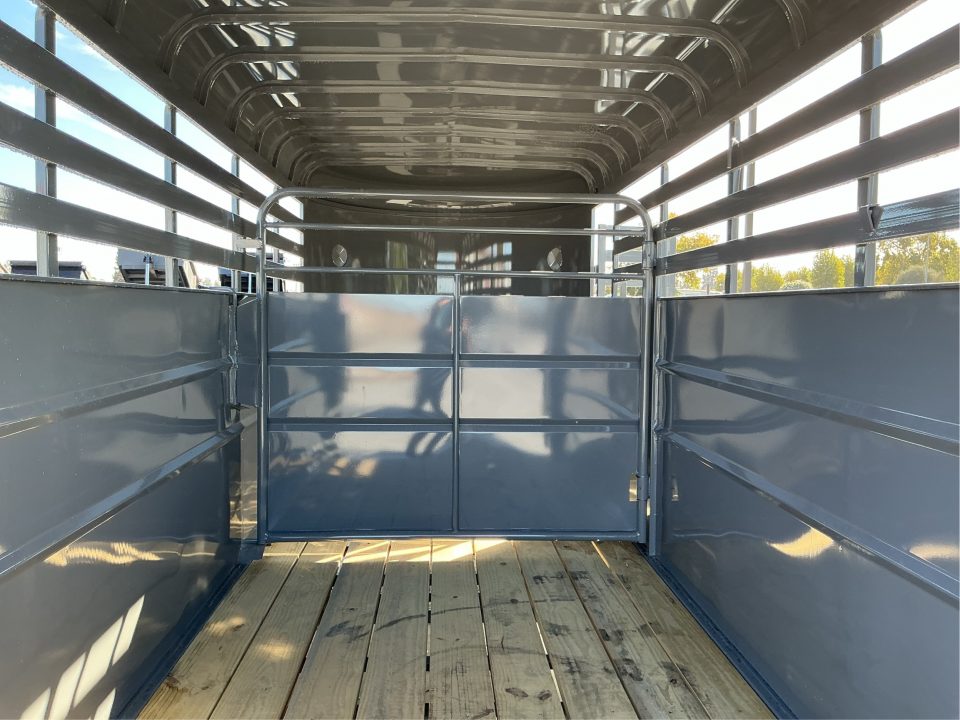 New 2027 Delco Trailers S816 6.8FT X 16FT 12K GVW Stock / Stock Combo Trailer