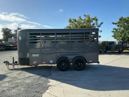 New 2027 Delco Trailers S816 6.8FT X 16FT 12K GVW Stock / Stock Combo Trailer