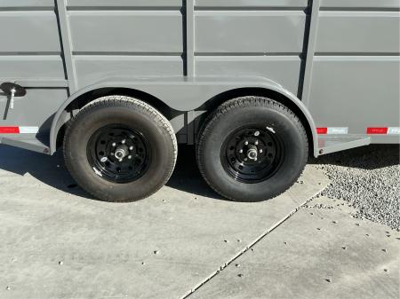 New 2027 Delco Trailers S816 6.8FT X 16FT 12K GVW Stock / Stock Combo Trailer