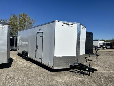 New 2027 Homesteader Trailer 24 FT ENCLOSED CAR HAULER 7 FT INTERIOR HEIGHT 10K GVWR