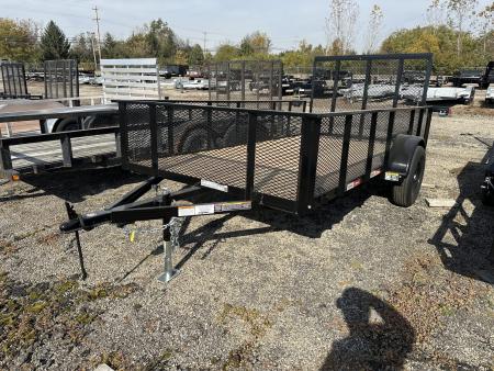 New 2027 U-Dump 6 FT X 12 FT HIGH SIDE MESH UTILITY TRAILER 3K GVWR