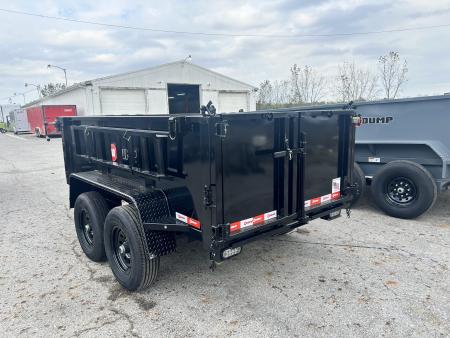 New 2027 U-Dump 5 X 10 FT DUMP TRAILER 31 IN SIDES WITH TARP AND SPREAD GATE 10K GVWR