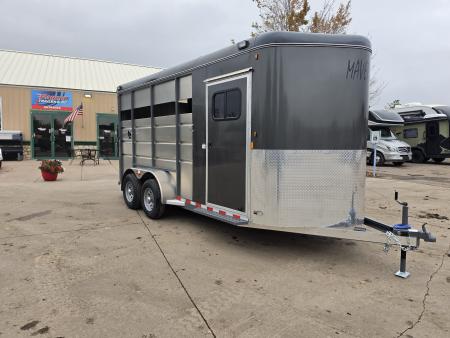 New 2027 Maverick 3HS-9.9K 7'6  Tall Horse Trailer
