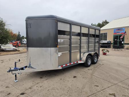 New 2027 Maverick 3HS-9.9K 7'6" Tall Horse Trailer