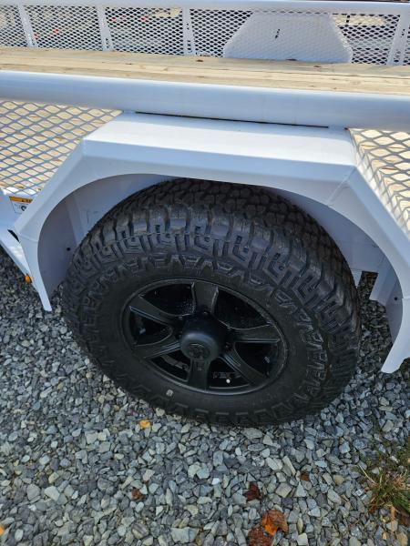 New 2027 Diamond C PSA106 Utility Trailer 6’11”X14’ VENTURE MESH SIDES, BI FOLD GATE