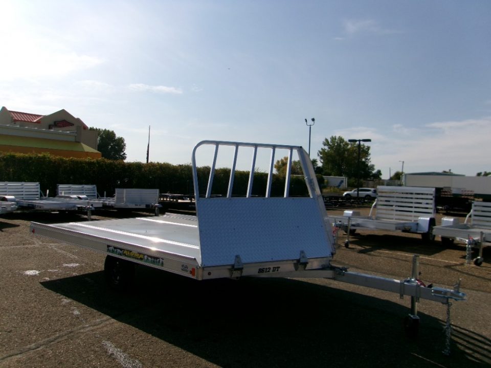 New 2026 Aluma 8612D-TILT-S-12SL Snowmobile Trailer