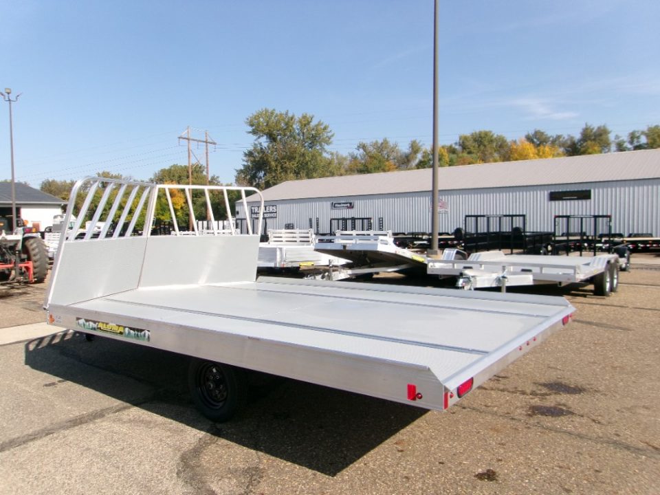 New 2026 Aluma 8612D-TILT-S-12SL Snowmobile Trailer