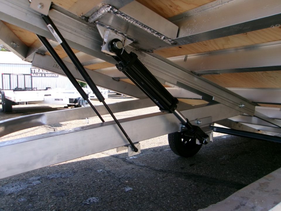 New 2026 Aluma 8612D-TILT-S-12SL Snowmobile Trailer