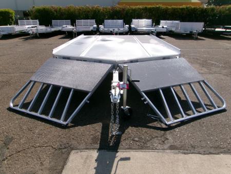 New 2026 Aluma 8612D-TILT-S-12SL Snowmobile Trailer