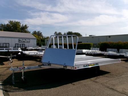 New 2026 Aluma 8612D-TILT-S-12SL Snowmobile Trailer