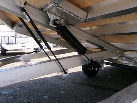 New 2026 Aluma 8612D-TILT-S-12SL Snowmobile Trailer