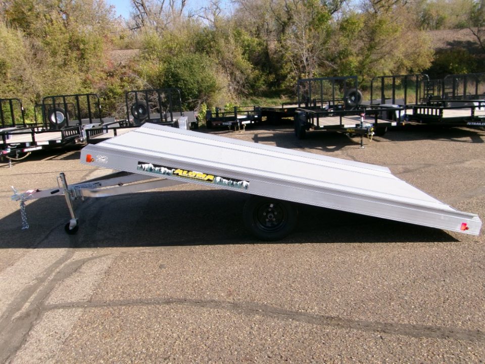 New 2026 Aluma 8612TILT-S-12SL Snowmobile Trailer